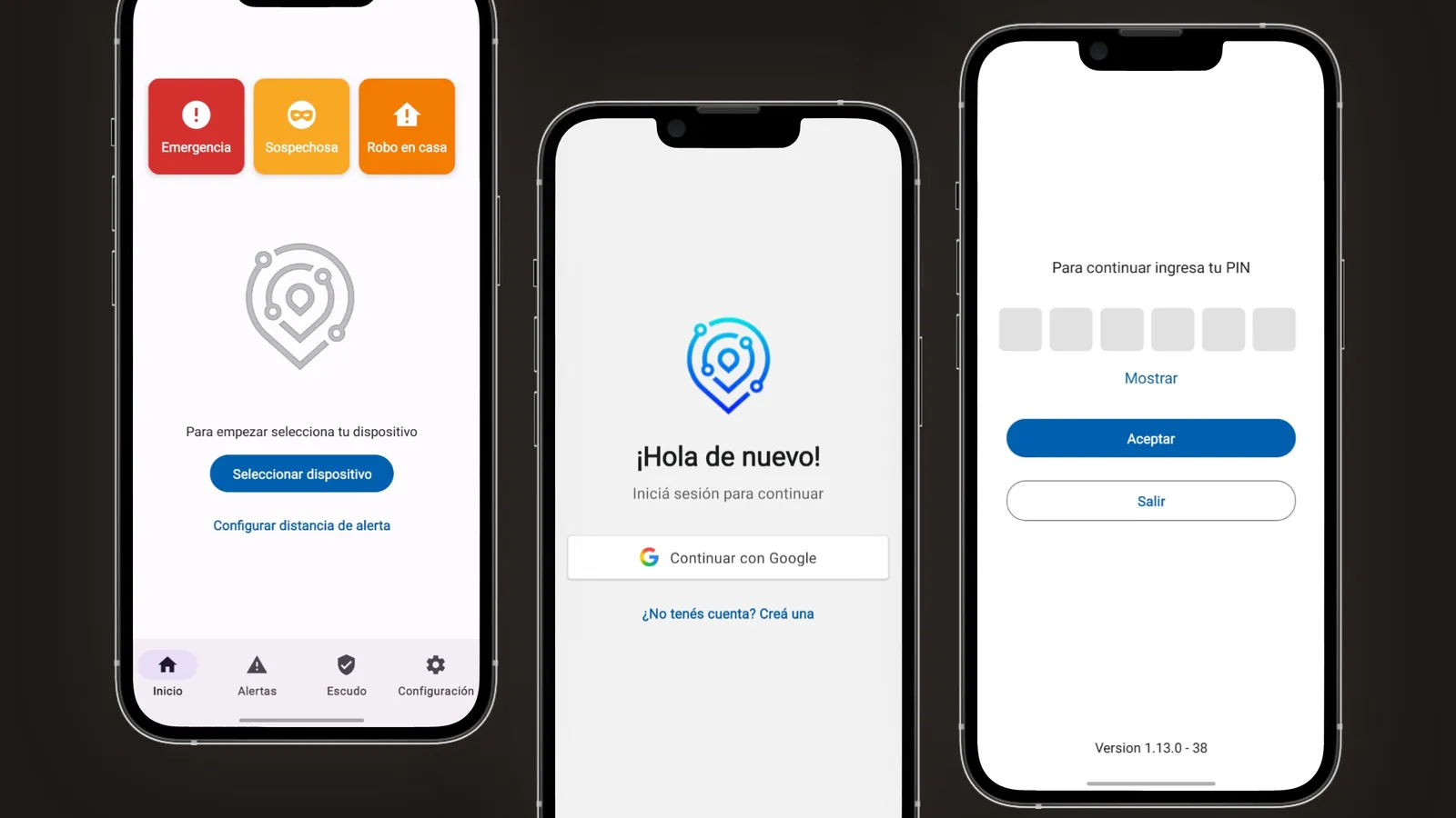 PhoneGuard — Aplicación móvil · Seguridad personal